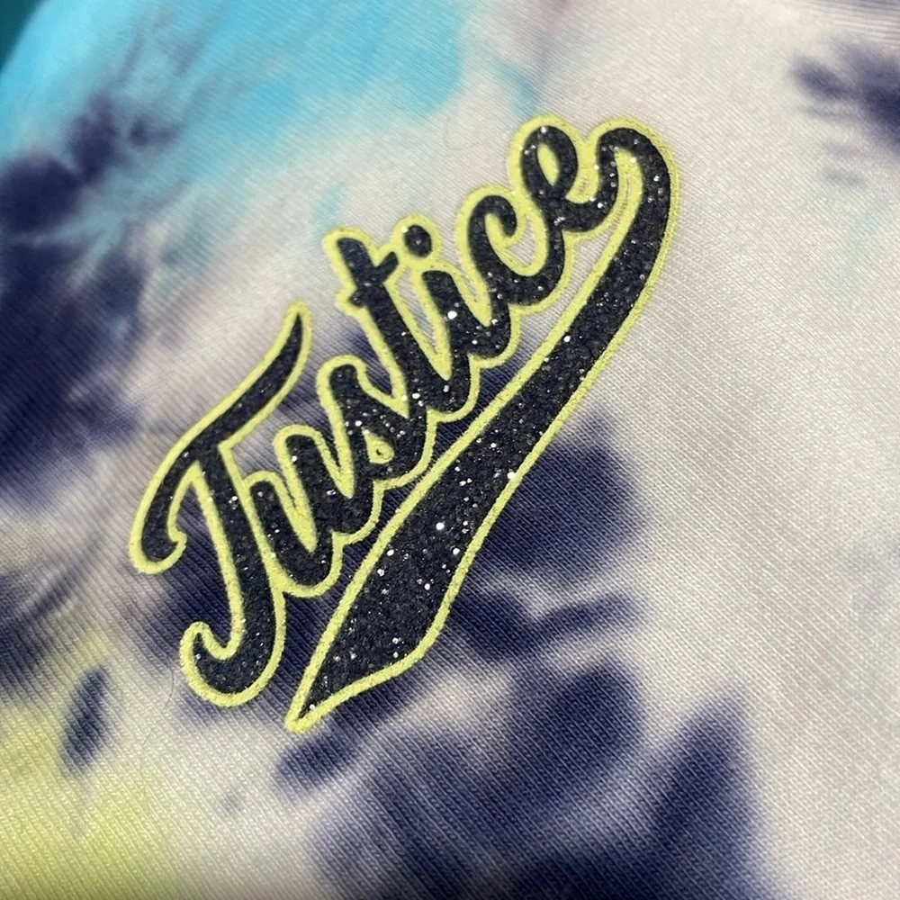NEW Justice Tie-dye Little Girl Dress *S (7-8)